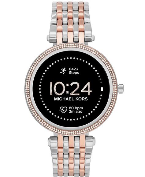 michael kors gen 5e darci smartwatch - stainless steel|Gen 5E Darci Pavé Two.